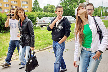 Hot sex party in the morning